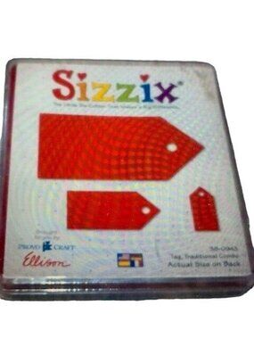 Sizzix Tag Traditional Thick Cuts Large Scrapbooking Die